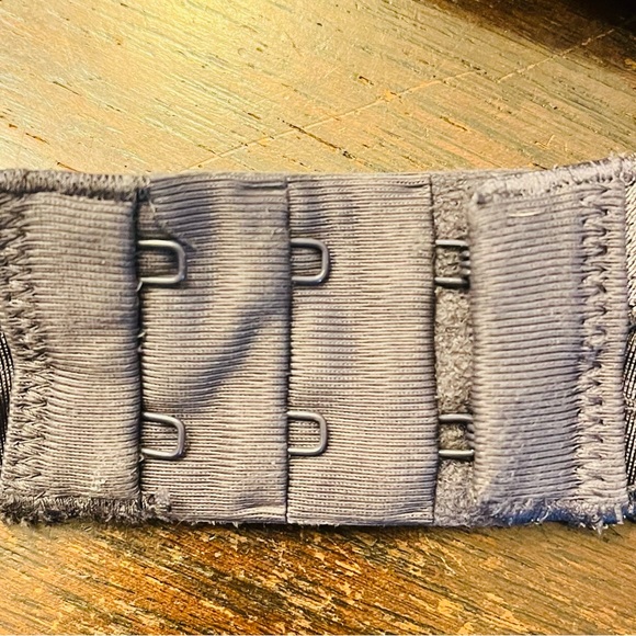 Ambrielle demi bra , push up, underwire .  38C.  Steel gray.  Excellent. - Picture 7 of 9